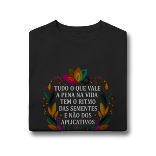 Nome do produto CAMISETA QUALITY INFANTIL 10 A 14 O RITMO DAS SEMENTES