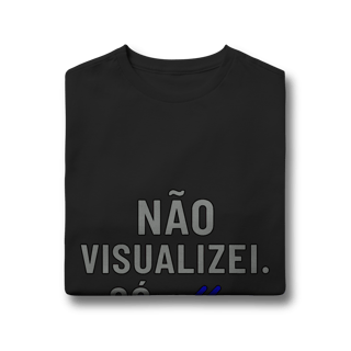 Nome do produto CAMISETA INFANTIL 10 A 14 NÃO VISUALIZEI
