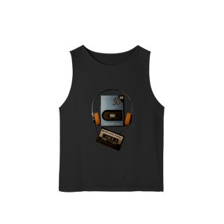 Nome do produto REGATA MASC ESPORTIVA DRY FIT UV MP3 VERSÃO PACIÊNCIA