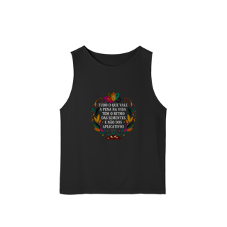 Nome do produto REGATA MASCULINA ESPORTE DRYFIT UV O RITMO DAS SEMENTES