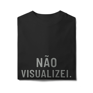 Nome do produto OVERSIZED NÃO VISUALIZEI