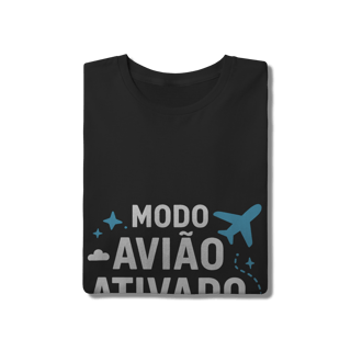 Nome do produto CAMISETA QUALITY MODO AVIÃO ATIVADO