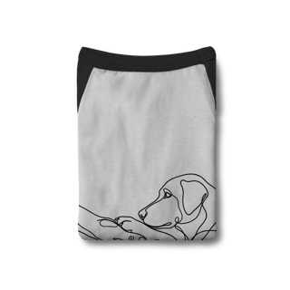 Nome do produto CAMISA PET DOG NOSSO AMOR É OFFLINE