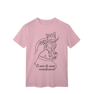 Nome do produto CAMISETA UNISSEX O SOM DO AMOR INCONDICIONAL