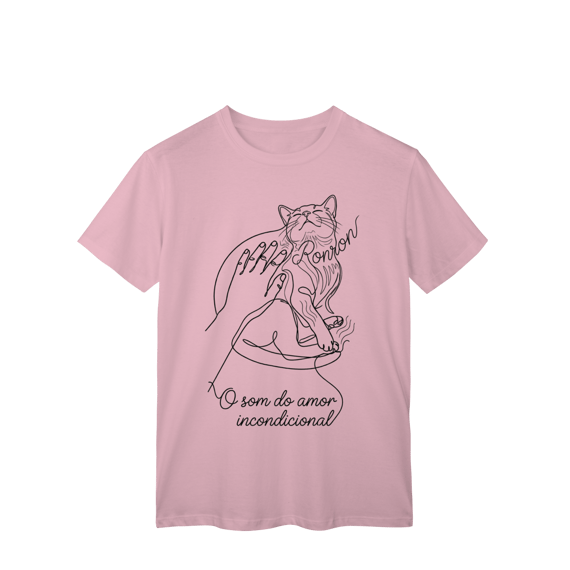 CAMISETA UNISSEX O SOM DO AMOR INCONDICIONAL