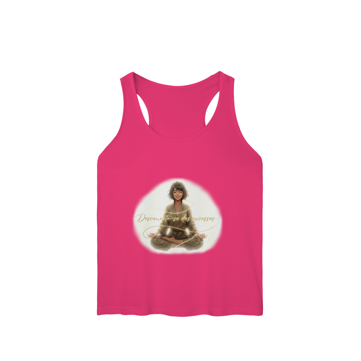 Nome do produto: REGATA FEMININA DESCONECTE-SE DOS EXCESSOS