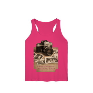 Nome do produto REGATA FEMININA ESPORTE DRY FIT UV O ENCANTO DA ESPERA