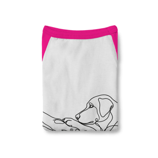 Nome do produto CAMISA PET DOG NOSSO AMOR É OFFLINE