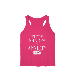 Nome do produto REGATA FEMININA - 50 TONS DE ANSIEDADE