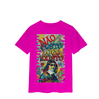 Nome do produto INFANTIL - “NÃO POSTO, LOGO EXISTO.”