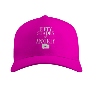 Nome do produto BONÉ AMERICANO COM TELA - 50 TONS DE ANSIEDADE