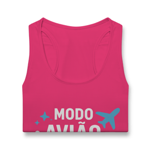 Nome do produto REGATA FEMININA ESPORTE DRYFIT UV MODO AVIÃO ATIVADO