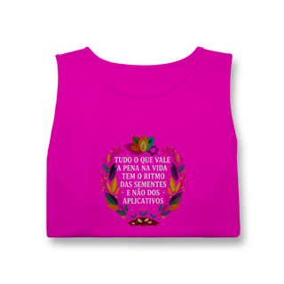 Nome do produto REGATA MASCULINA ESPORTE DRYFIT UV O RITMO DAS SEMENTES