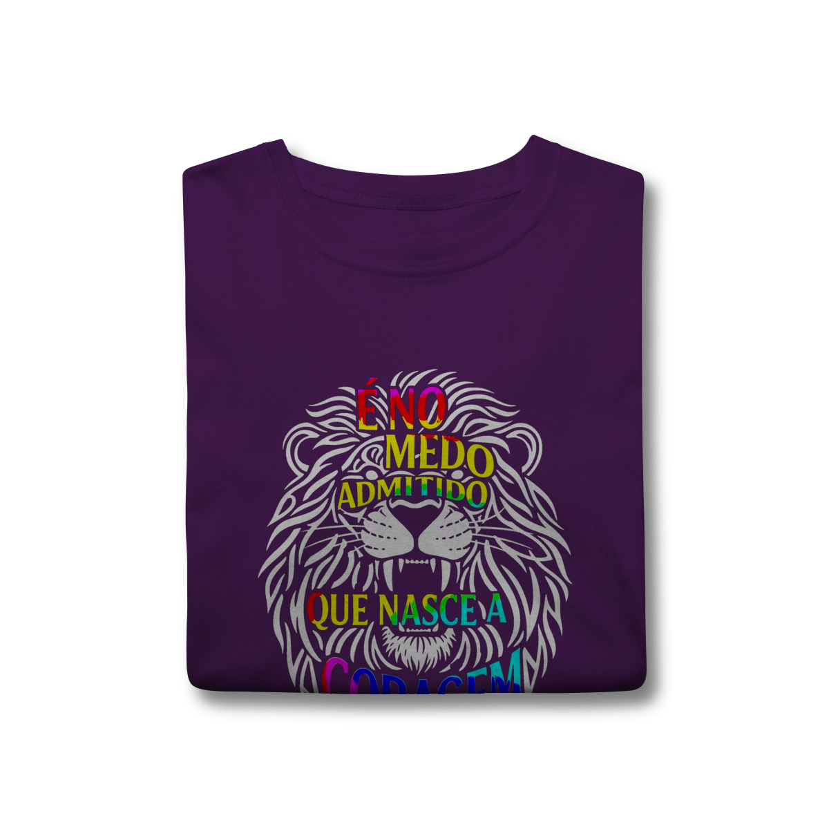 Nome do produto: CAMISETA CLÁSSICA CORAGEM