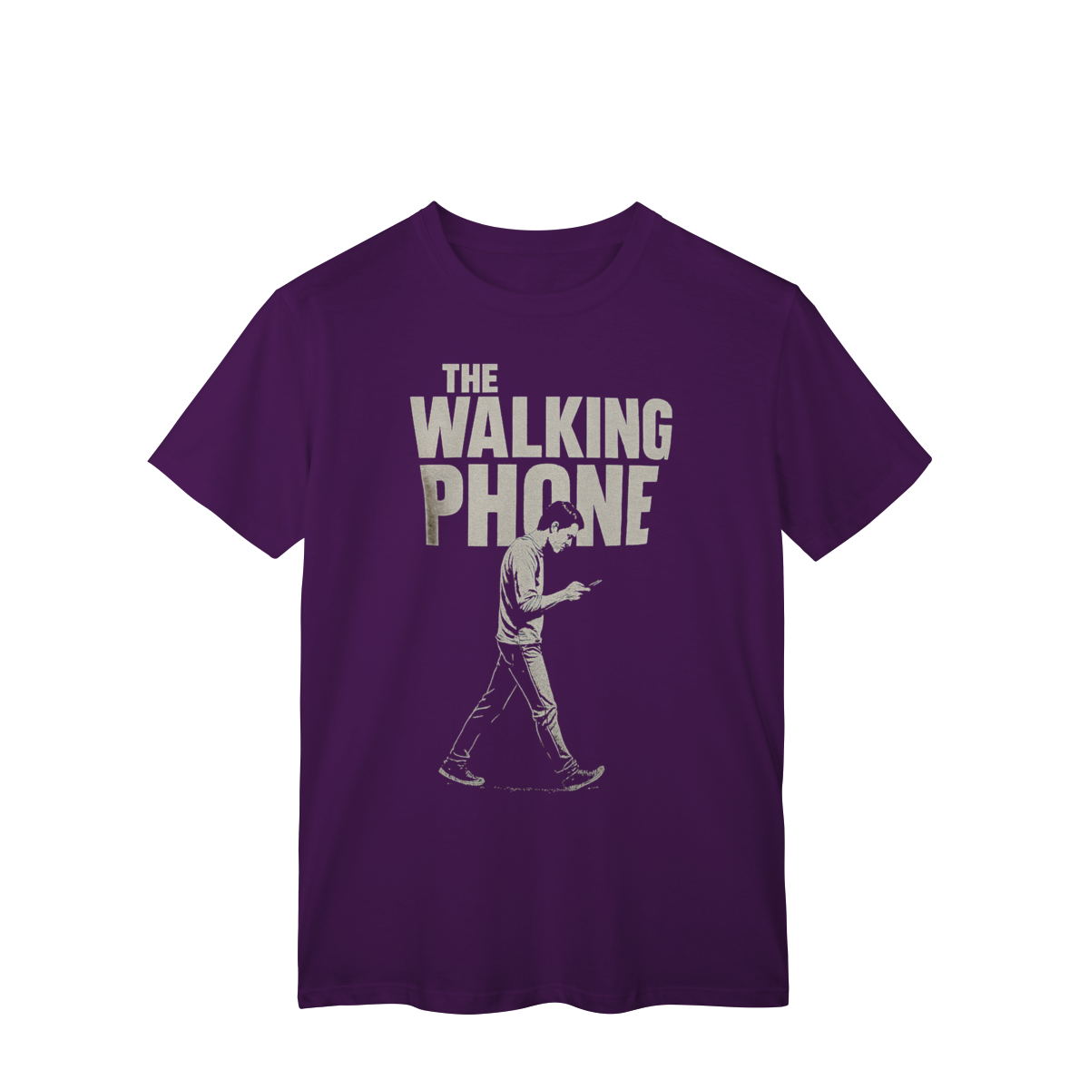 Nome do produto: CAMISETA UNISSEX - THE WALKING PHONE