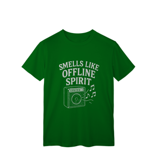 Nome do produto CAMISETA UNISSEX - SMELLS LIKE OFFLINE SPIRIT