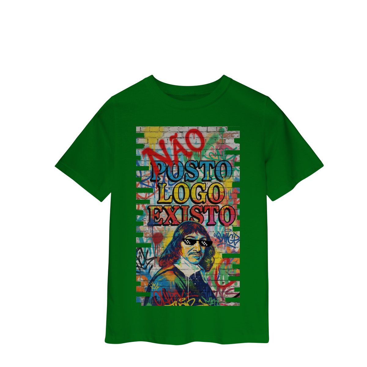 Nome do produto: INFANTIL - “NÃO POSTO, LOGO EXISTO.”