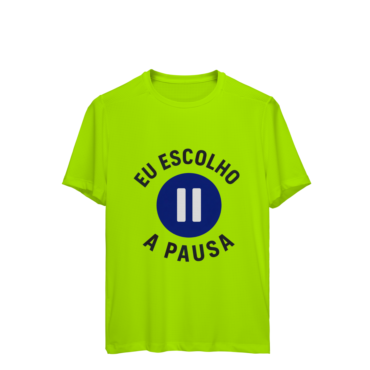 Nome do produto: CAMISETA SPORT DRY UV EU ESCOLHO A PAUSA