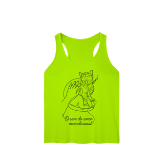 Nome do produto REGATA FEMININA SPORT DRY UV O SOM DO AMOR INCONDICIONAL