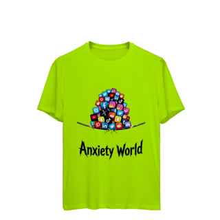 Nome do produto CAMISETA SPORT DRY UV ANXIETY WORLD