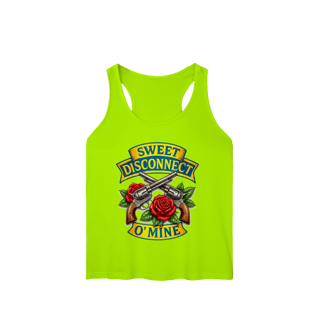 Nome do produto REGATA FEMININA ESPORTE DRY FIT UV SWEET DISCONNECT O’ MINE