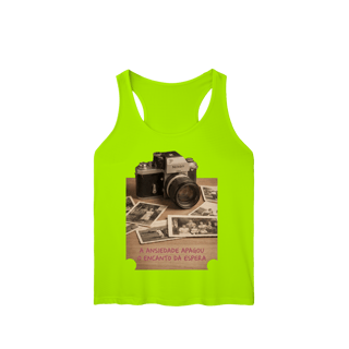 Nome do produto REGATA FEMININA ESPORTE DRY FIT UV O ENCANTO DA ESPERA