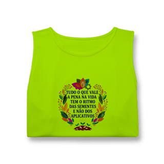 Nome do produto REGATA MASCULINA ESPORTE DRYFIT UV O RITMO DAS SEMENTES