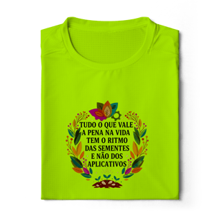 Nome do produto CAMISETA MANGA LONGA ESPORTE DRYFIT UV O RITMO DAS SEMENTES