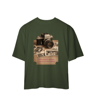 CAMISETA OVERSIZED O ENCANTO DA ESPERA