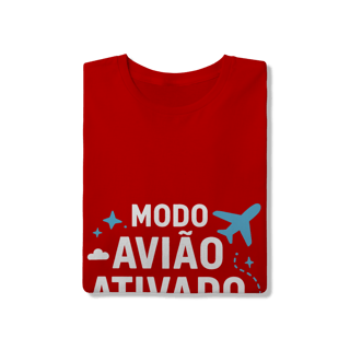 Nome do produto CAMISETA QUALITY MODO AVIÃO ATIVADO