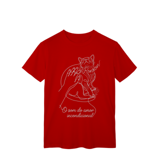 Nome do produto CAMISETA UNISSEX O SOM DO AMOR INCONDICIONAL