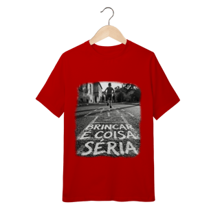 Nome do produto CAMISETA QUALITY INFANTIL 10 A 14 BRINCAR É COISA SÉRIA