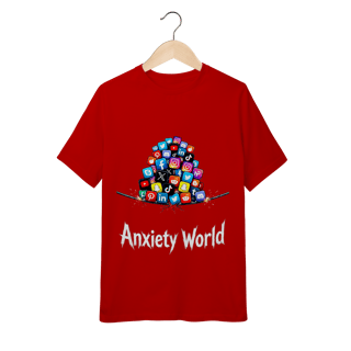 Nome do produto CAMISETA QUALITY INFANTIL 10 A 14 ANXIETY WORLD