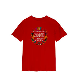 Nome do produto CAMISETA QUALITY INFANTIL 2 A 8 O RITMO DAS SEMENTES
