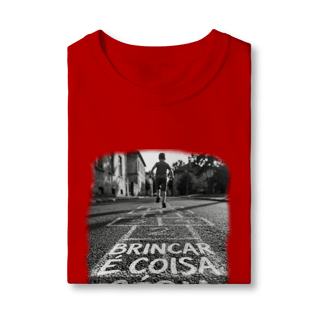 Nome do produto CAMISETA QUALITY INFANTIL 2 A 8 BRINCAR É COISA SÉRIA