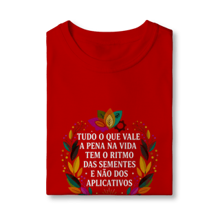 Nome do produto CAMISETA QUALITY INFANTIL 2 A 8 O RITMO DAS SEMENTES