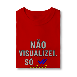 Nome do produto CAMISETA INFANTIL 2 A 8 NÃO VISUALIZEI