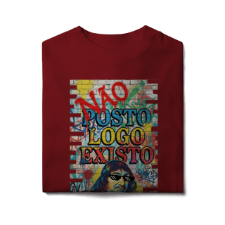 Nome do produto OVERSIZED - “NÃO POSTO, LOGO EXISTO.”