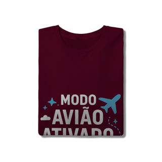 Nome do produto CAMISETA QUALITY MODO AVIÃO ATIVADO