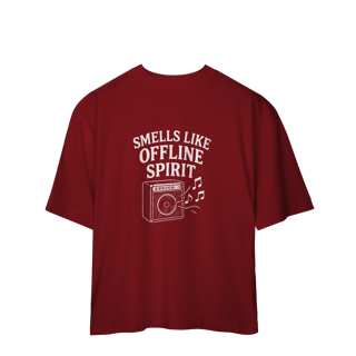 Nome do produto OVERSIZED - SMELLS LIKE OFFLINE SPIRIT