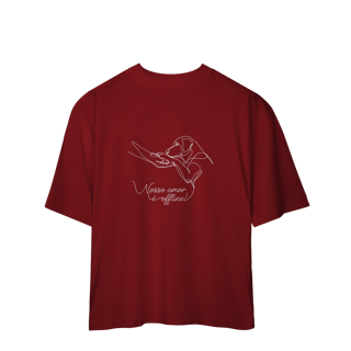 Nome do produto CAMISETA OVERSIZED NOSSO AMOR É OFFLINE