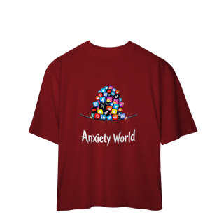 Nome do produto OVERSIZED ANXIETY WORLD