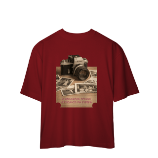 Nome do produto CAMISETA OVERSIZED O ENCANTO DA ESPERA