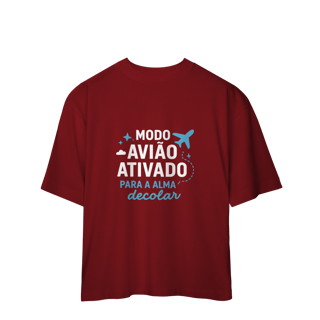 Nome do produto OVERSIZED MODO AVIÃO ATIVADO