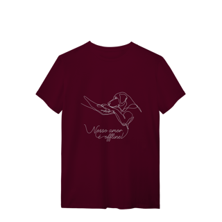 Nome do produto CAMISETA UNISSEX NOSSO AMOR É OFFLINE