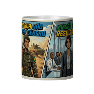 FORÇA NÃO TEM GÊNERO. MISSÃO TEM RESULTADO.