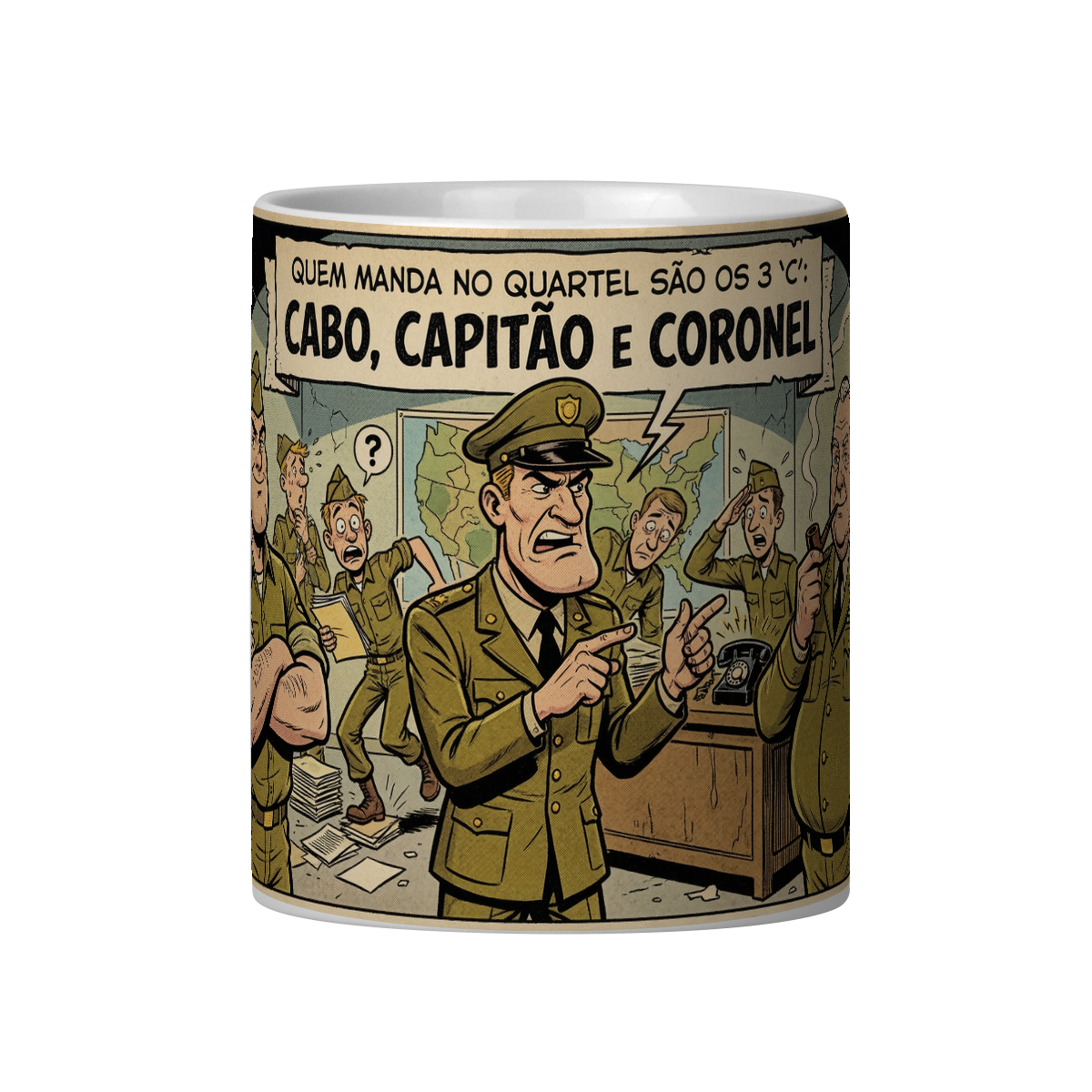 Nome do produto: OS TRÊS COMANDANTES DO QUARTEL