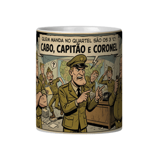 OS TRÊS COMANDANTES DO QUARTEL