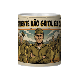 SUBTENENTE NÃO GRITA. ELE OLHA.