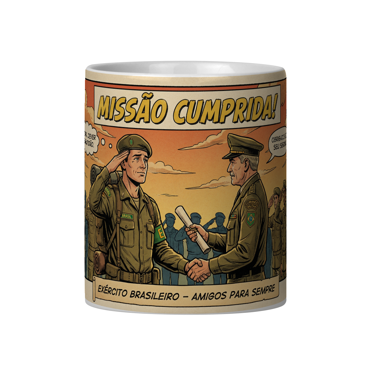 Nome do produto: MISSÃO CUMPRIDA!